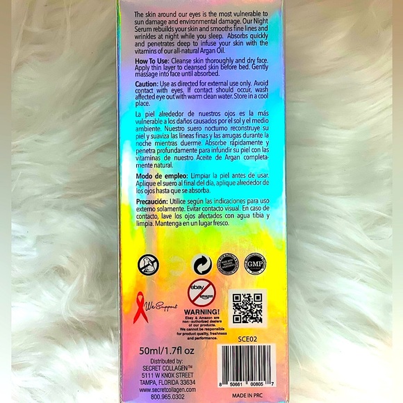 NEW SEALED‼️ Rapid wrinkle repair EYE Serum by secret collagen 50ML LAST 2‼️ - Picture 4 of 5